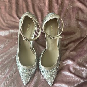 Aldo Rhinestone Heels
